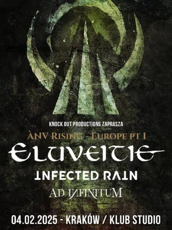 Kraków Wydarzenie Koncert Eluveitie + Infected Rain + Ad Infinitum