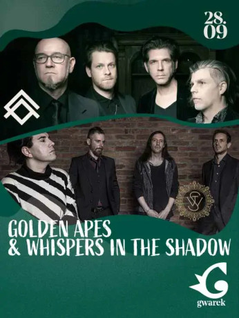 Kraków Wydarzenie Koncert Golden Apes & Whispers in the Shadow