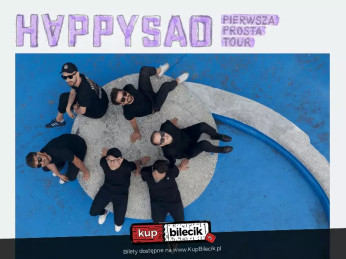 Kraków Wydarzenie Koncert Happysad "Pierwsza Prosta Tour"