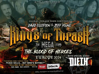 Kraków Wydarzenie Koncert DAVID ELLEFSON & JEFF YOUNG KINGS OF THRASH "The Mega Years" + DIETH