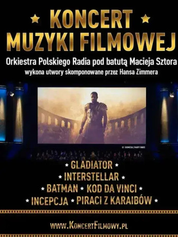 Kraków Wydarzenie Koncert Koncert Muzyki Filmowej z utworami Hansa Zimmera