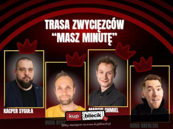 Kraków Wydarzenie Stand-up Trasa Zwycięzców "Masz Minutę"