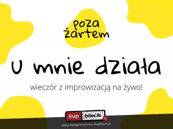 Kraków Wydarzenie Kabaret u mnie działa - wieczór z improwizacją na żywo!