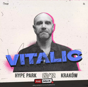 Kraków Wydarzenie Koncert Vitalic (Live) | Hype Park | Kraków