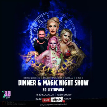 Kraków Wydarzenie Spektakl Dinner & Magic Night Show