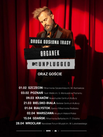 Kraków Wydarzenie Koncert MTV Unplugged ØRGANEK