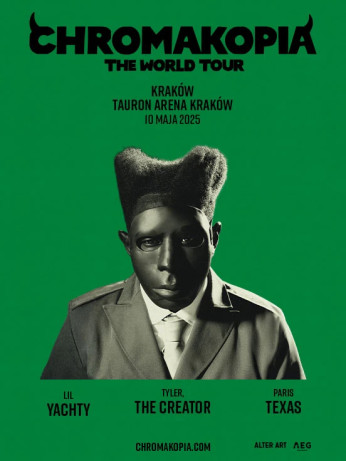 Kraków Wydarzenie Koncert Tyler, The Creator - CHROMAKOPIA: THE WORLD TOUR