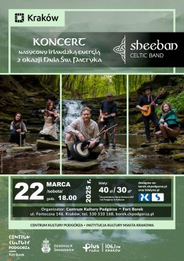 Kraków Wydarzenie Koncert SheeBan Celtic Band - koncert z okazji Dnia Św. Patryka