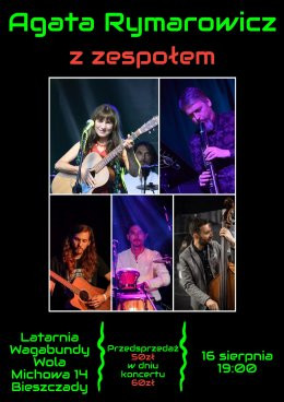 AGATA RYMAROWICZ z zespołem