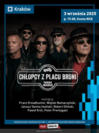Kraków Wydarzenie Koncert Chłopcy z Placu Broni - koncert