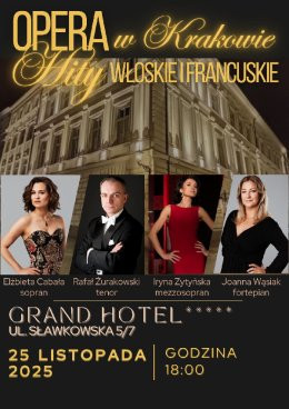 Kraków Wydarzenie Koncert Opera w Krakowie