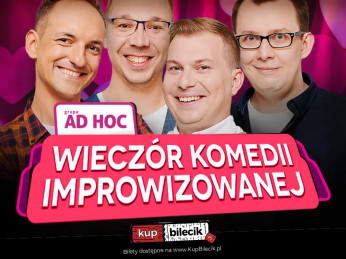 Kraków Wydarzenie Kabaret "Wieczór Komedii Improwizowanej"