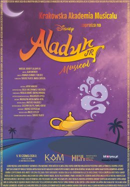 Kraków Wydarzenie Spektakl ALADYN JR. - musical Krakowskiej Akademii Musicalu