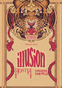Kraków Wydarzenie Koncert Trasa ILLUSION, HOSTIA, IRON HEAD 2026