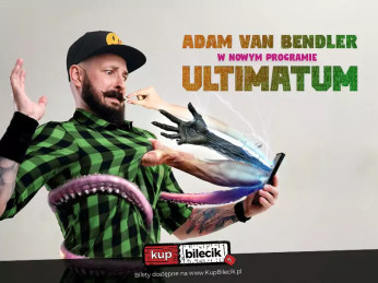 Kraków Wydarzenie Stand-up Adam Van Bendler z nowym programem "Ultimatum"