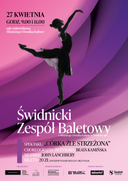 Spektakl baletowy - Córka źle strzeżona - w wykonaniu Świdnickiego Zespołu Baletowego