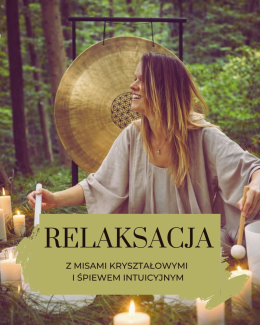 Kraków Wydarzenie Inne wydarzenie Relaksacja w dźwiękach mis kryształowych i śpiewu intuicyjnego (20.05.2026)