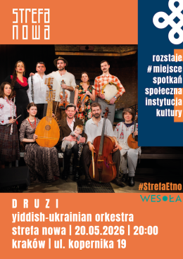 Kraków Wydarzenie Koncert Druzi – Yiddish Ukrainian Orkestra