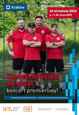 Kraków Wydarzenie Koncert Czereśnie wśród zwierząt - koncert premierowy!