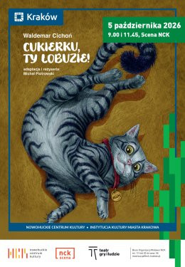 Kraków Wydarzenie Spektakl „Cukierku, ty łobuzie!” – spektakl dla dzieci