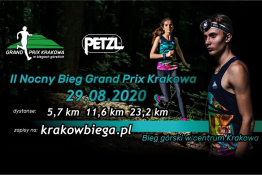 Kraków Wydarzenie Bieg II Nocny Bieg Grand Prix Krakowa