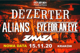 Kraków Wydarzenie Koncert Dezerter I Eye For An Eye