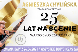 Kraków Wydarzenie Koncert Agnieszka Chylińska "Warto było szaleć tak!"