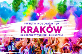 Kraków Wydarzenie Festiwal Holi Święto Kolorów 