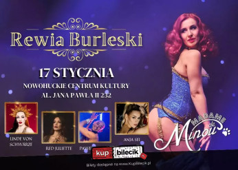 Kraków Wydarzenie Spektakl Rewia Burleski by Madame de Minou