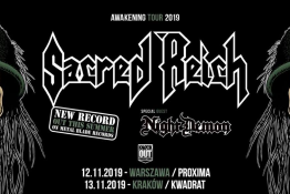 Kraków Wydarzenie Koncert Sacred Reich + Night Demon / 13 XI / Kraków