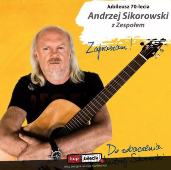 Kraków Wydarzenie Koncert Andrzej Sikorowski z zespołem - 50 lat na estradzie