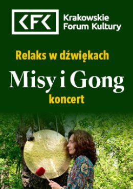 Kraków Wydarzenie Koncert Relaks w dźwiękach. Misy i gong - Koncert 3 kwietnia