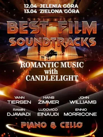 Kraków Wydarzenie Koncert "Best Film Soundtracks: Romantic Music with Candlelight"