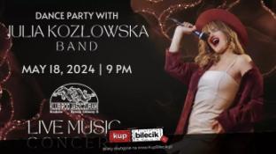Kraków Wydarzenie Koncert DANCE PARTY WITH JULIA KOZŁOWSKA BAND w Klubie Pod Jaszczurami!