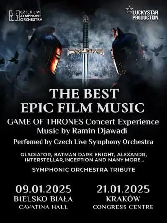 Kraków Wydarzenie Koncert The Best Epic Film Music & Music of Game of Thrones