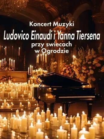 Kraków Wydarzenie Koncert Koncert Muzyki Ludovico Einaudi i Yanna Tiersena przy świecach w Ogrodzie