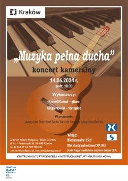 Kraków Wydarzenie Koncert 14.06.2024 - Koncert kameralny "Muzyka pełna ducha", Dwór Czeczów