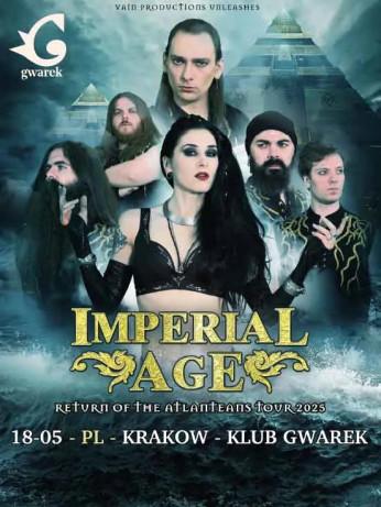 Kraków Wydarzenie Koncert IMPERIAL AGE “Return of the Atlanteans Tour 2025"