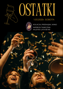 Kraków Wydarzenie Koncert Ostatki - w restauracji pod Złotą Pipą