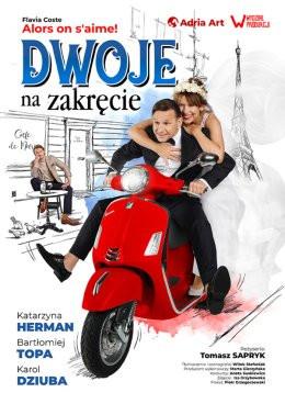 Kraków Wydarzenie Spektakl Dwoje na zakręcie - Herman, Topa i Dziuba w komedii teatralnej