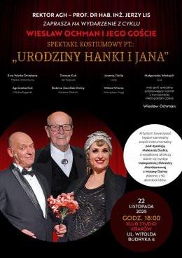 Kraków Wydarzenie Kabaret Wiesław Ochman zaprasza na spektakl kostiumowy "Urodziny Hanki i Jana"