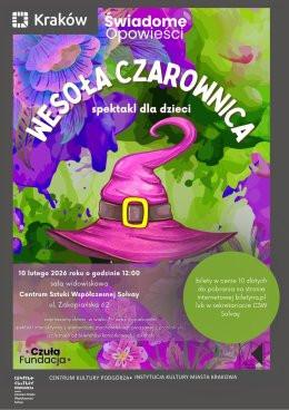 Kraków Wydarzenie Spektakl Spektakl dla dzieci "Wesoła Czarownicka" z elementami psychoedukacji