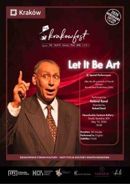 Kraków Wydarzenie Spektakl Let it Be Art - Ronald Rand Productions (USA)