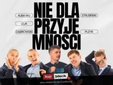 Kraków Wydarzenie Stand-up Bartek Strusiński, Kuba Wu, Filip Puzyr, Kuba Dąbrowski i Michał Leja komentują