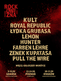 Kraków Wydarzenie Festiwal KARNET: 30-31.08.2024 Rockowizna Festiwal Kraków