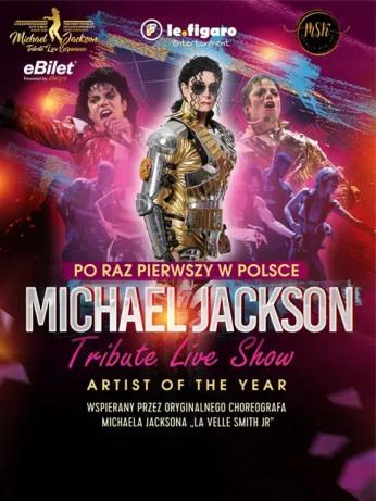 Kraków Wydarzenie Koncert Tribute Live Show Michael Jackson : "Michael Jackson Tribute Live Experience" Saschy Pazdery