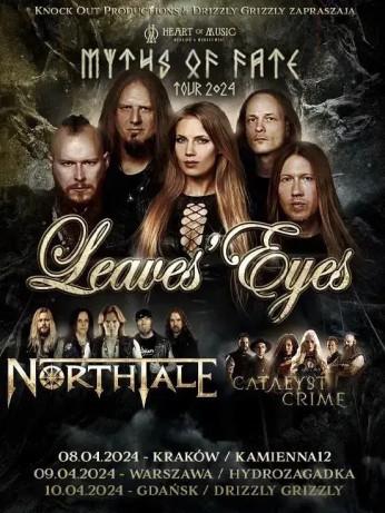 Kraków Wydarzenie Koncert Leaves' Eyes + Northtale + Catalyst Crime