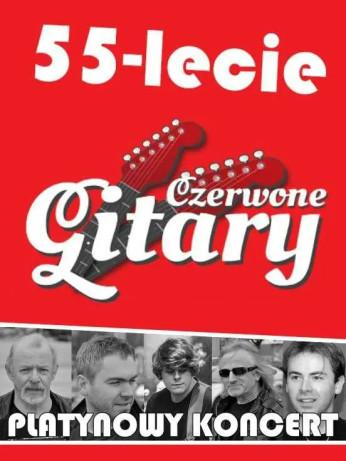 Kraków Wydarzenie Koncert CZERWONE GITARY 55 LECIE -PLATYNOWY KONCERT