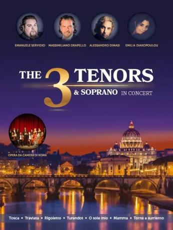 Kraków Wydarzenie Opera | operetka The 3 Tenors&Soprano- Włoska Gala Operowa