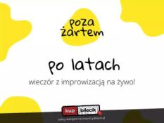 Kraków Wydarzenie Kabaret po latach - wieczór z improwizacją na żywo!